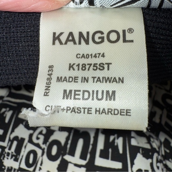 Kangol K1875ST Cut & Paste Hardee Army Cap Black Men’s Sz M - Picture 14 of 16